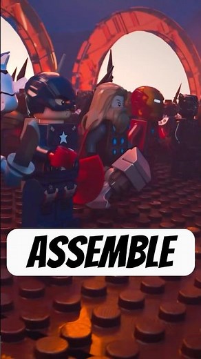 LEGO Avengers Assemble (Endgame Portal Scene)