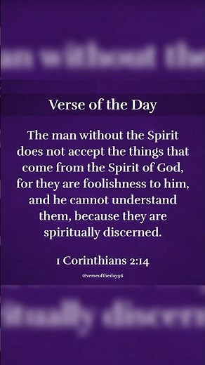 🕊️ Spiritual Discernment Explained | 1 Corinthians 2:14 #shorts