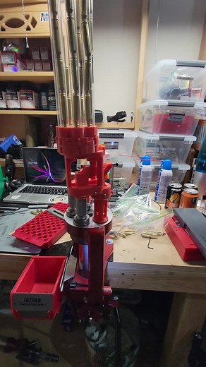 Primer Pocket Swaging on Hornady LnL with 3D Printed Case Feeder