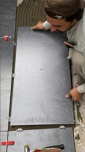 How to install floor tiles 18” x 36”