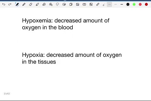 Hypoxia vs. Hypoxemia | difference explained in less than 5 min