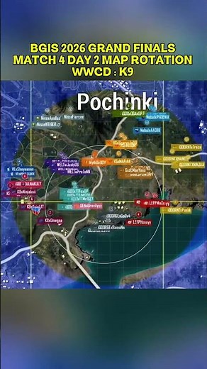 BGIS 2026 GRAND FINALS | DAY 2 | MAP ROTATION | ‎⁨‪@kraftonindiaesports‬ #bgis2026 #bgis #bgmi