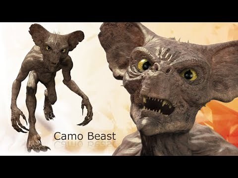 Primeval - fictional Camo Beast