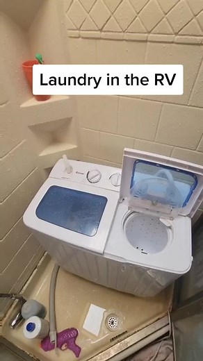 RV Laundry Tips: Compact Washing Machine for Full Time RV Living