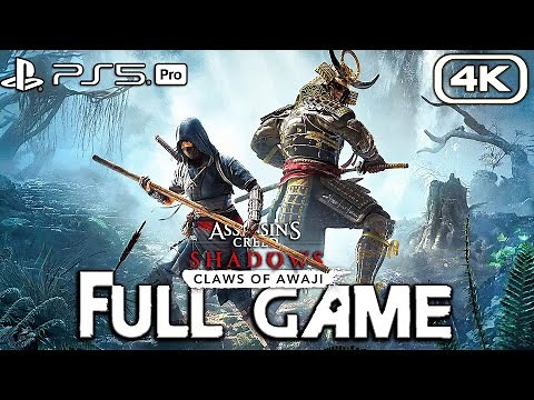 ASSASSIN'S CREED SHADOWS CLAWS OF AWAJI Gameplay Walkthrough FULL GAME (4K 60FPS) No Commentary