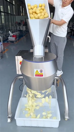 High Speed Potato Slicer Cutting Machine, Potato Chip Making
