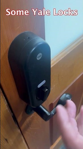 Replace Yale Smart Lock Batteries in 30 Seconds! #shorts