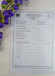 11K views · 298 reactions | Paper Pattern Subject: MATH Primary Section #lahoregrammarschool #paperpattern #lgsarifwala | Lahore Grammar School Arifwala | Facebook