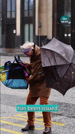 Storm Floris set to bring strong winds and heavy rain to UK #itvnews #storm #weather