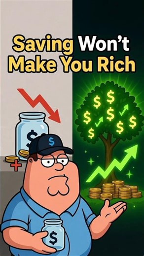 Stop Only Saving Money – Learn How to Grow It #personalfinance #savemoney #investing