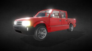 Pick up mazda B2200 - Download Free 3D model by SaMuel_2306