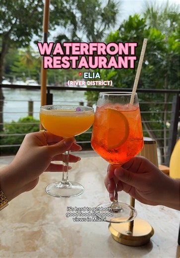 Waterfront restaurant in Miami 🌊 This southern Italian inspired restaurant has some really great dishes with some really great vibes 🕺 #miami #miamifoodie #miamilife #waterfront #wynwood