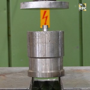 Can we Turn Nuts and Bolts into Solid Steel? | Hydraulic press channel