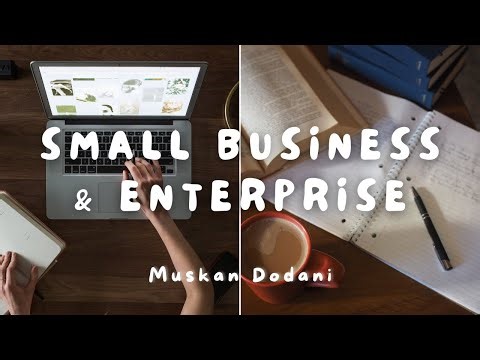 Small Business and Enterprises | BST | Class 11 | With Tricks | One Shot | By Muskan Dodani