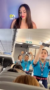 2.3K views · 67 reactions | Broma a una azafata por parte de los tripulantes  | Canal 6 | Facebook