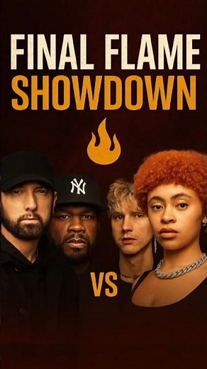 🔥 “Final Flame” Ignites Massive Hip-Hop Showdown! (Eminem x 50 Cent vs MGK & Ice Spice)#shorts