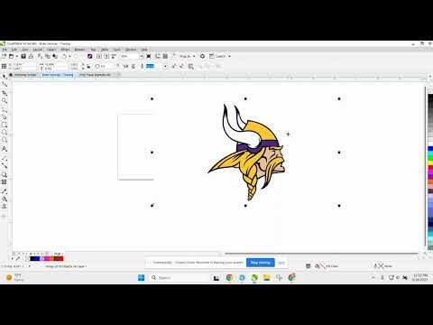 Tracing in CorelDraw for Vinyl