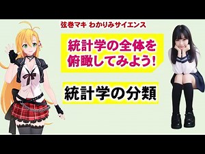 【#統計学 の分類】統計学の全体を俯瞰してみよう！統計学といってもたくさんあります。統計学を大きく分類してみました。 #ベイズ統計学 #わかりみサイエンス #ツルマキマキ