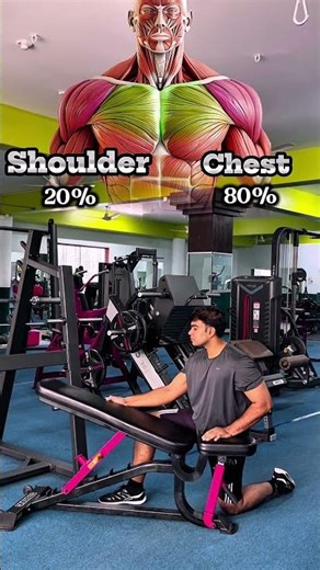 Chest vs. Shoulder: The Perfect Bench Angle for 100% Growth #shoulder #chest