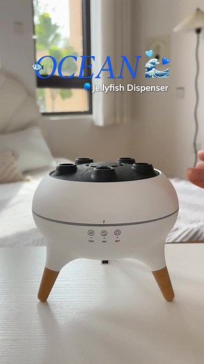 Relax, watch, and breathe. 🌊 This jellyfish-inspired aroma diffuser combines soft lights, floating motion, and soothing mist — turning any room into a mini spa. 🕯️ 🔍 Find it at https://temu.to/m/gh0urp7i5fj or with this code ffk4485. #temu #temufinds #homedecor
