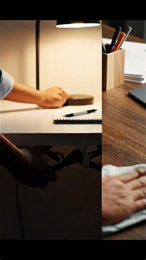 Cluttered Desk to Minimal Setup ✨ | Clean Workspace Makeover | Relaxing ASMR