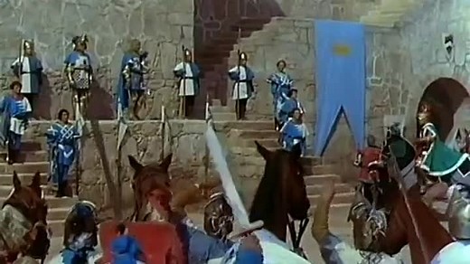 The Black Knight (1954) Alan Ladd, Patricia Medina, André Morell, Harry Andrews.