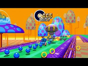 Sonic Mania - All Emeralds Sonic + Tails Speedrun in 56:16