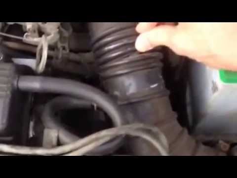 My engine stalls when idling and when you push on the gas
