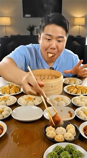 100 Dumplings vs One Man 🥟🔥 | Ultimate Speed Feast Challenge