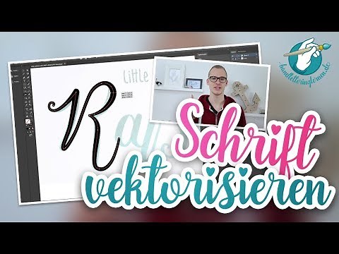Handletterings & Schrift richtig vektorisieren (3 Profi-Methoden)