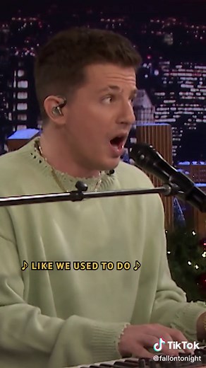 @charlieputh explains how a Tonight Show game inspired his vocals on @Calvin Harris’ hit song “Obsessed.” #FallonTonight