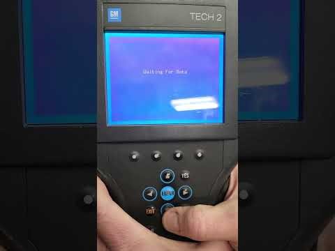 Electronic Variable Orifice (EVO) diagnostic using Tech2 on a 1998 Chevrolet C1500.