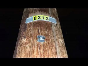 How I climb telephone poles with no climbing gear-vertical up climbing (insulator foundation)