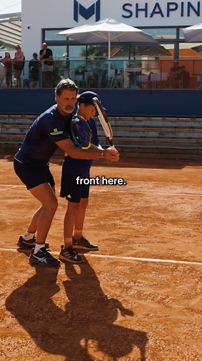 The deadliest volley in tennis 👀 #tennis #volley #winner #tennislesson | Patrick Mouratoglou