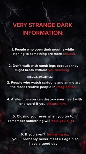 VERY STRANGE DARK INFORMATION 😨 | Dark Psychology Facts That Will Shock You | Must Watch
