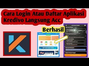Cara Login Aplikasi Kredivo | Cara Daftar Aplikasi Kredivo