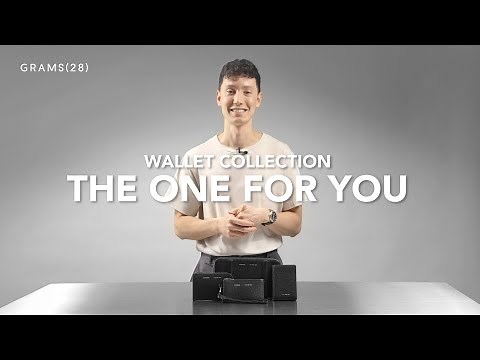 Which wallet is for you? | GRAMS28 Wallet Collection