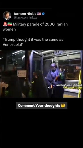 Iran’s 2000 Women Military Parade Shocks the World 😳 | What Did Trump Really Think? #shorts