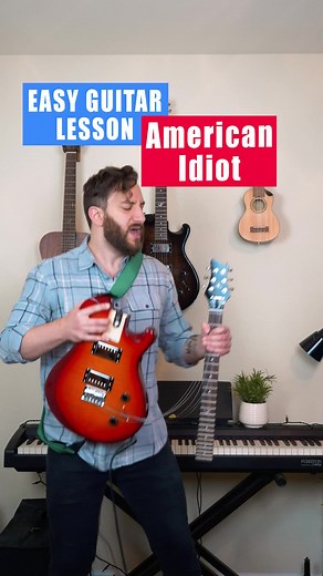 Learn American Idiot Guitar Tutorial with Easy Steps