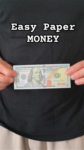 Paper Money Heart 🔥 #paperheart #origami #diy