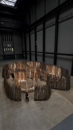 Today, Tate Modern (@tate) unveiled a monumental sculptural installation by Sámi artist Máret Ánne Sara (@maretannesara) in the institution’s iconic Turbine Hall. Composed of materials that both surround and sustain her community in Sápmi—the territory of the Indigenous Sámi people spanning Norway, Sweden, Finland, and Russia—the work draws on Sara’s lived experience as a member of a reindeer-herding family, while confronting the ecological issues affecting Sámi land and culture. This marks Sara