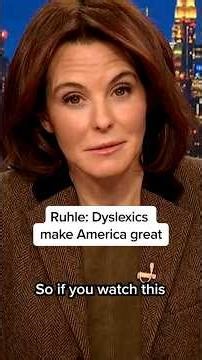 Ruhle: Dyslexics make America great