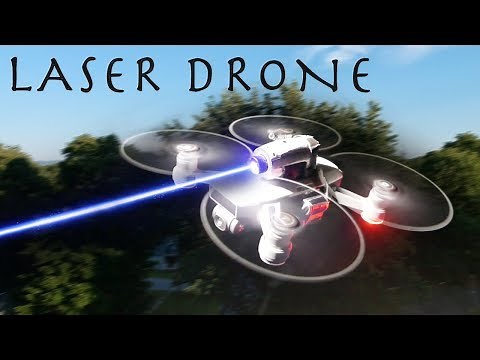 This DIY Laser Drone Is INSANELY POWERFUL! - Hunting With a Drone!!!