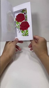 An Easy Tunnel Pop Up Card #cardcreations #elegant #carddesigner #handmadecards #cardmaking