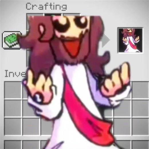 Jesus em minecraft(IB ‪@Guerreiroedits777‬) #jesusislord #edit #gospel #louvor