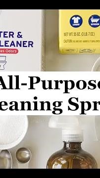 Homemade All-Purpose Cleaner: The Best DIY Cleaner Recipe