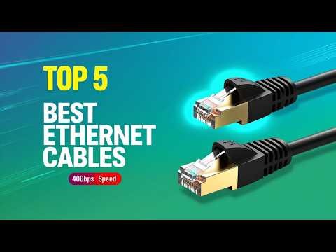 Top 5 Best Ethernet Cables in 2026 ⚡ Ultra-Fast Cat 8 & Cat 6 Picks