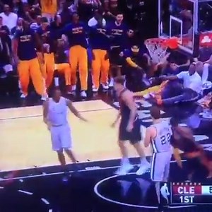 LeBron throws down the king-sized dunk! | Cavaliers Nation