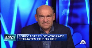 Economic forecasters downgrade estimates for Q3 GDP