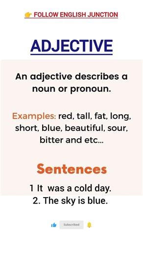 🎯 Learn adjectives the easy way